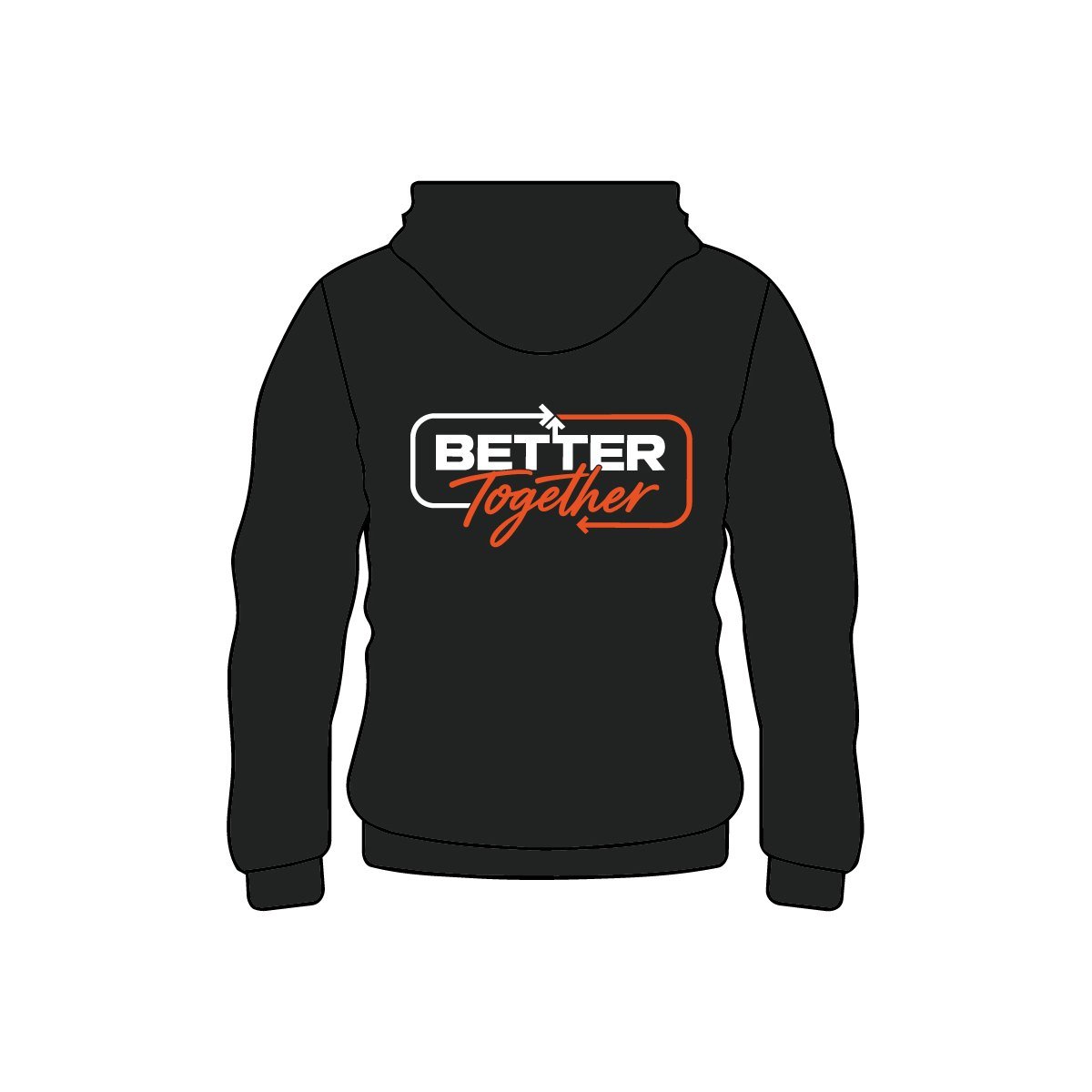 Better Together Hoodie back