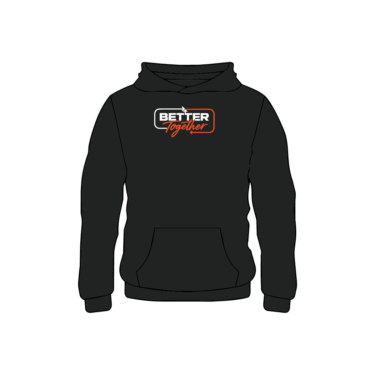 Better Together Hoodie front