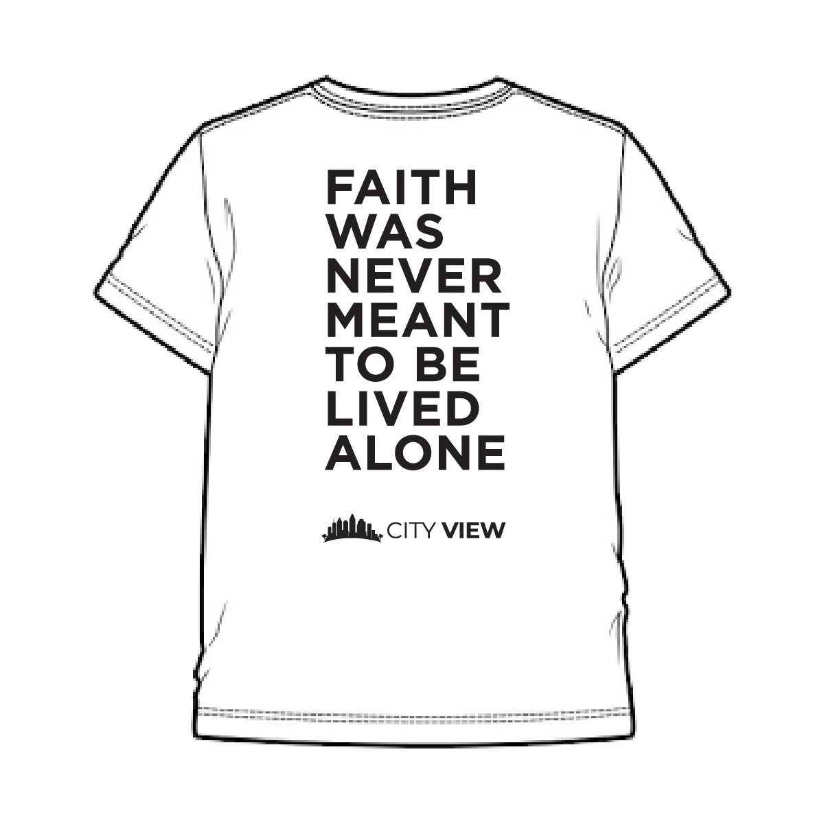 WE > ME T-Shirt back