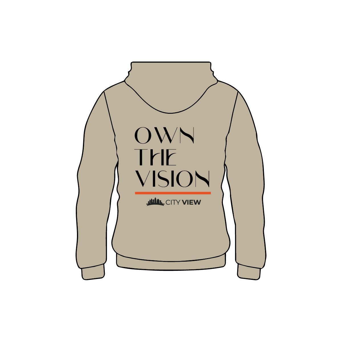Own the Vision Hoodie back
