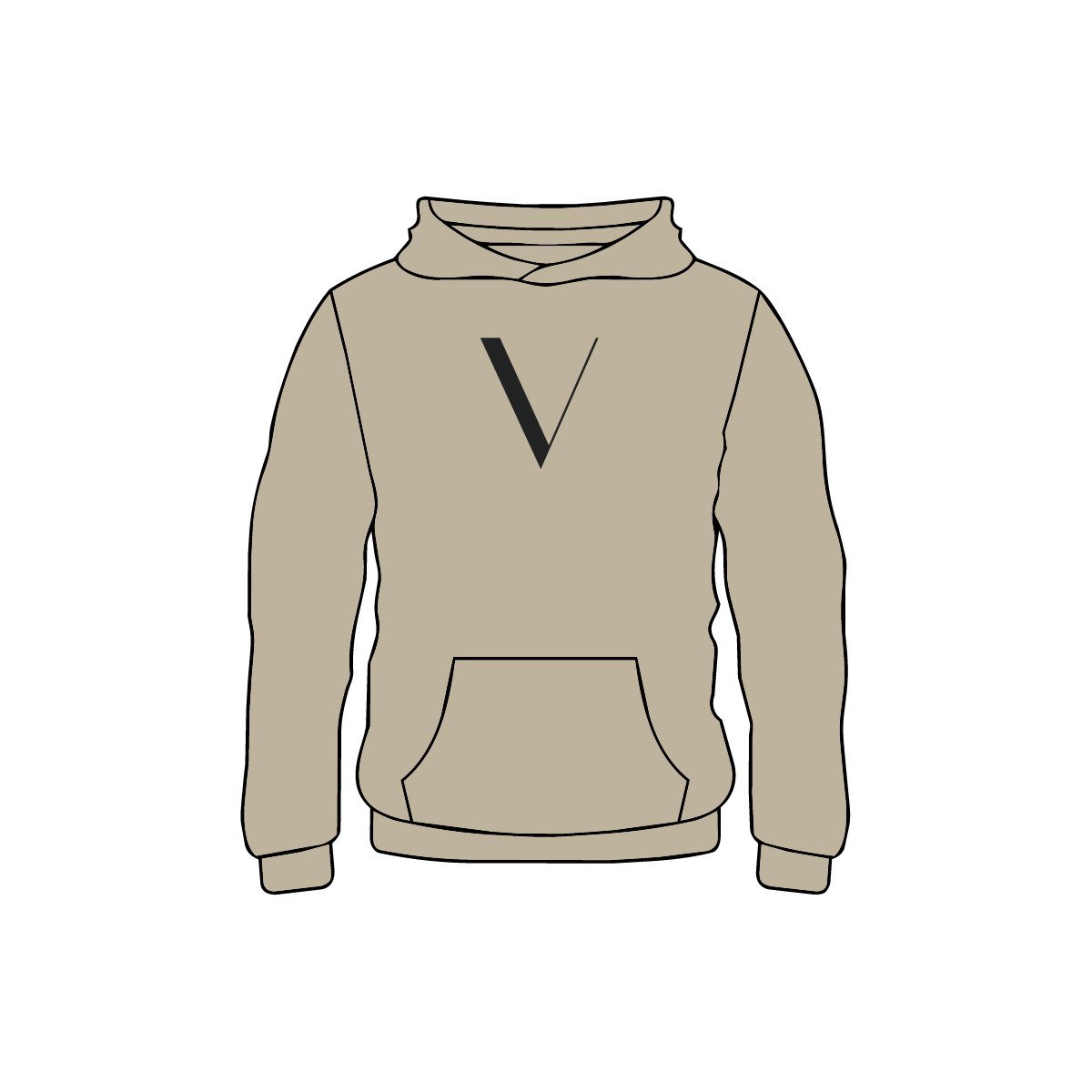 Own the Vision Hoodie front