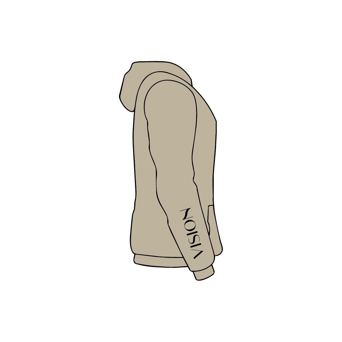 Own the Vision Hoodie side