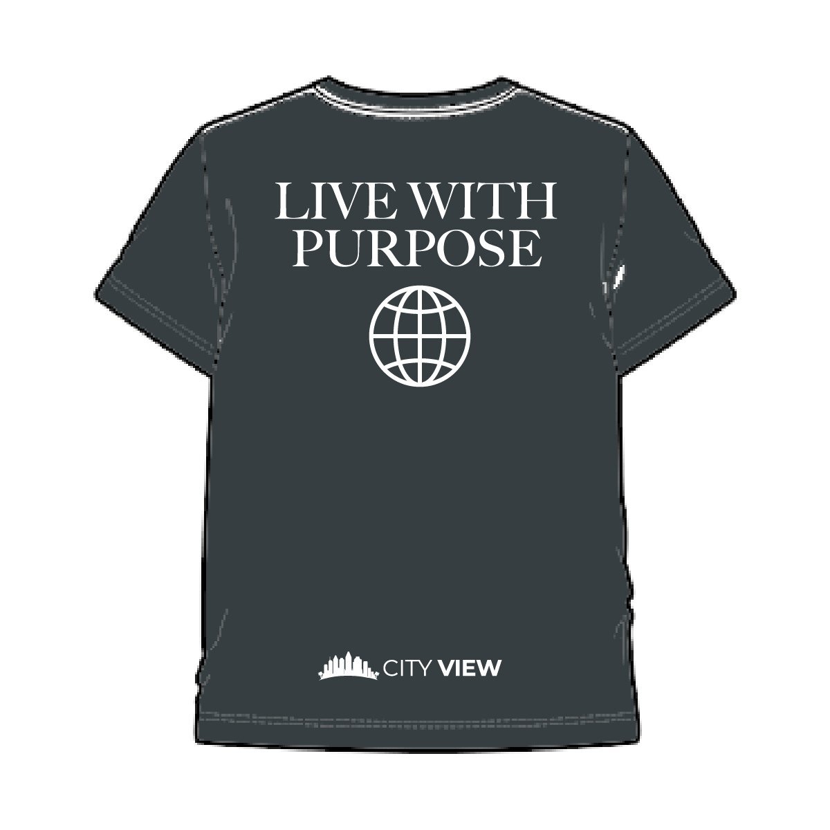Live With Purpose T-Shirt back