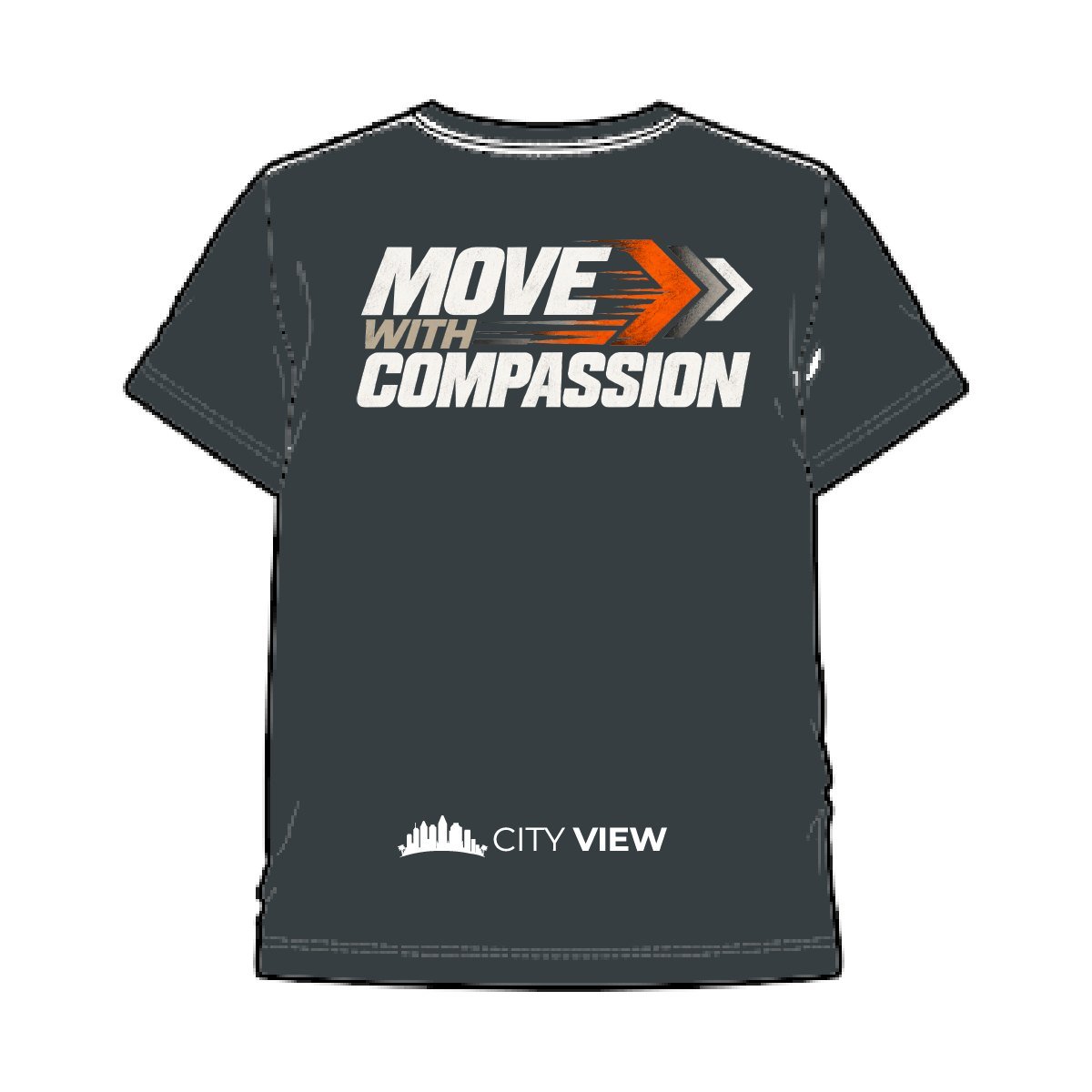 Move With Compassion T-Shirt back